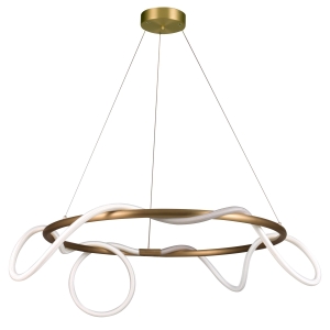 Lampa wisząca FANTASIA ROUND LED złota 60 cm ST-9282R/D60 Step into Design