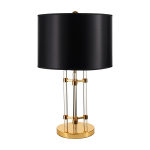 Lampa stołowa EXCLUSIVO czarna 65 cm DN921 Step into Design