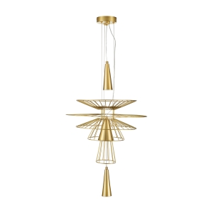 Lampa wisząca SUSSO S złota 40 cm  ST-8713P-S Step into Design