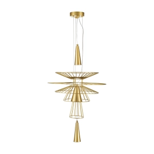 Lampa wisząca SUSSO S złota 40 cm  ST-8713P-S Step into Design