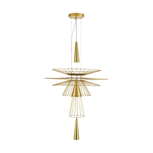 Lampa wisząca SUSSO L złota 60 cm  ST-8713P-L Step into Design
