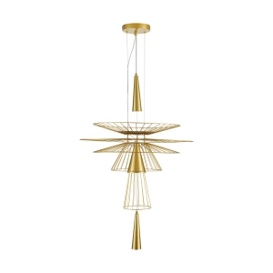 Lampa wisząca SUSSO L złota 60 cm  ST-8713P-L Step into Design