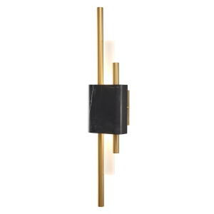 Lampa ścienna ELLIE LED 50 cm-marmurowa czarno - złota ST-7007W-BLACK Step into Design