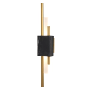 Lampa ścienna ELLIE LED 50 cm-marmurowa czarno - złota ST-7007W-BLACK Step into Design