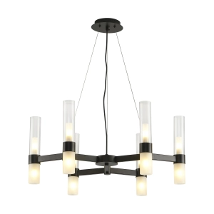 Lampa wisząca CANDELA-6 czarna 70 cm DN1505-6 black Step into Design