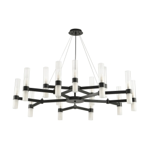 Lampa wisząca CANDELA-15 czarna 120 cm  DN1505-15 black Step into Design