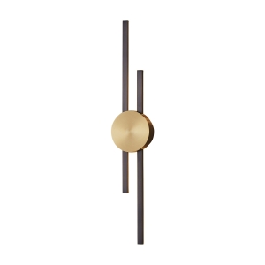 Lampa ścienna CENTRO 64 cm - LED, czarno mosiężny ST-B3327-S Step into Design