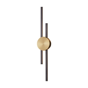 Lampa ścienna CENTRO 64 cm - LED, czarno mosiężny ST-B3327-S Step into Design