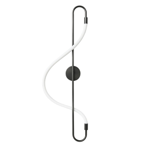 Lampa ścienna ESSA 90 cm - kinkiet LED, czarny  ST-B3554 black Step into Design