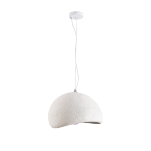 Lampa wisząca STONE 40 cm - biała  DN426-400 Step into Design