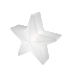 Lampa ogrodowa dekoracyjna gwiazda STAR LED RGBW 16 kolorów 30 cm ES-CR041 Step into Design