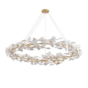 Lampa wisząca BOTANIKA złoto biała 150 cm XY080P-150 Step into Design