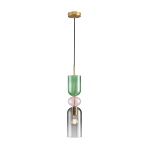Lampa wisząca PASTELLO GREEN szklana kolorowa 11 cm ST-DN399B Step into Design