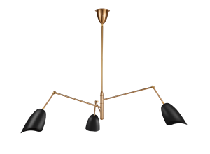 Lampa wisząca RAGNO czarna 150 cm ST-8625P black Step into Design