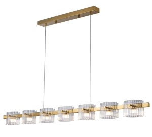 Lampa wisząca LED BACCIO złota 120 cm, złota ST-DL8520 Step into Design