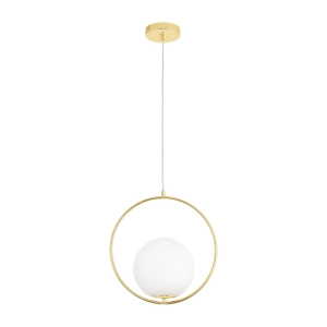 Lampa wisząca COSTA ROUND 35 cm, złota DP0001A-350R Step into Design
