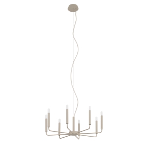 Lampa wisząca żyrandol ORTO beżowy 8xE14 12525 Nowodvorski
