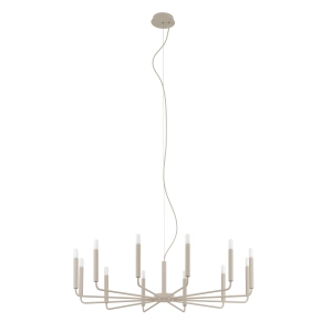 Lampa wisząca żyrandol ORTO B beżowy 12xE14 12526 Nowodvorski