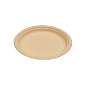 Talerz 18cm opak. 50Szt  brazowyEKOP919  Eko-Light