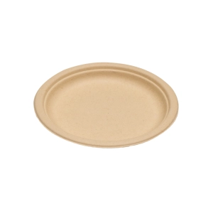 Talerz 18cm opak. 50Szt  brazowyEKOP919  Eko-Light
