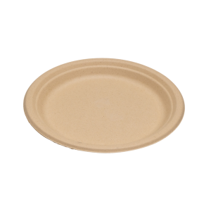 Talerz 23cm opak. 50Szt  brazowyEKOP920  Eko-Light