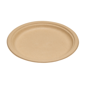 Talerz 26cm opak. 50Szt  brazowyEKOP921  Eko-Light