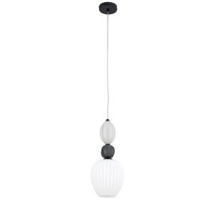 Lampa wisząca CORALS szklany klosz ceramika 11974 Nowodvorski