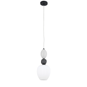 Lampa wisząca CORALS szklany klosz ceramika 11974 Nowodvorski