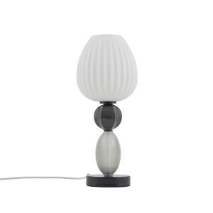 Lampa stołowa CORALS do sypialni szklany klosz ceramika 11978 Nowodvorski