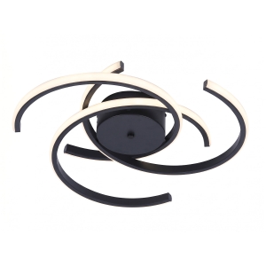 Plafon Spider 51 cm czarny LED CCT LP-1255/1C 51 BK Light Prestige