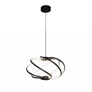 Lampa wisząca Kandor czarna LED CCT LP-1425/1P BK Light Prestige