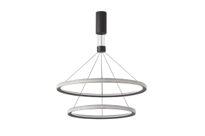 Lampa wisząca DIEGO 60+40 3000K DIMM Czarny AZ5111 AZzardo