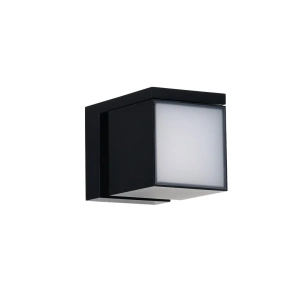 Kinkiet CUBIC IP54 18W 3000K Czarny AZ6687 AZzardo