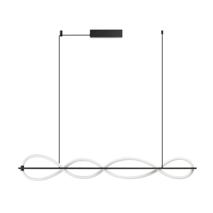 Lampa wisząca PESCARA PENDANT 120 3-STEP DIMM Czarny AZ6745 AZzardo