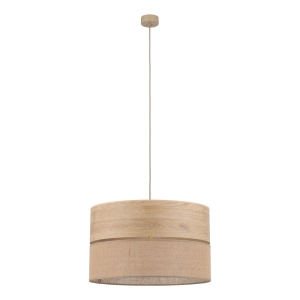 DORMA WOOD JUTA LAMPA WISZĄCA 1XE27 11787 TK Lighting