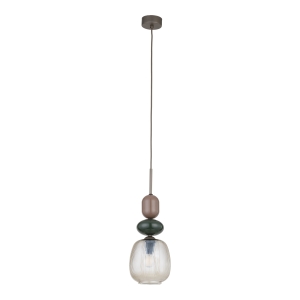 ZEN NEW BROWN BOTTI COGNAC LAMPA WISZĄCA 1XE14 - 11875 TK Lighting