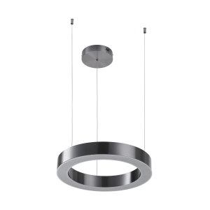 Lampa wisząca CIRCLE 40 LED tytanowa 40 cm ST-8848-40 black Step into Design