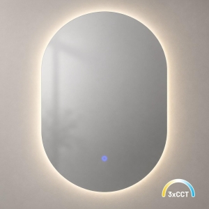 Lustro Belissa 500x700mm 16W LED 3000K-4000K-6000K ML2826 Milagro