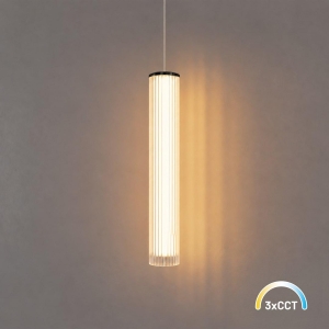 Lampa wisząca Trivia Black 10W LED CCT IP44 ML2728 Milagro