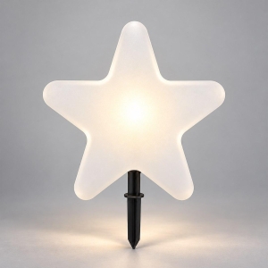 Gwiazda Ogrodowa Star 30cm 1xE27 IP44 Biały EKO0266 Eko-Light