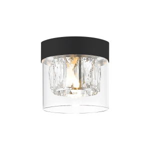Zuma Line Gem Lampa sufitowa kolor czarny mat metal/szkło, G9 IP20 - C0389-01A-P7AC