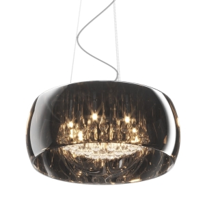 Zuma Line Crystal Lampa wisząca kolor chrom metal/szkło, 6*G9 IP20 - P0076-06X-F4FZ