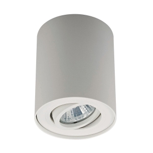 Spot tuba natynkowa halogenowa LED biała ruchoma H-20038-WH ZumaLine