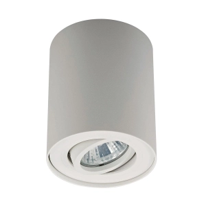 Spot tuba natynkowa halogenowa LED biała ruchoma H-20038-WH ZumaLine