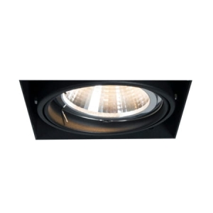 Zuma Line Oneon Oczko oprawa sufitowa wpuszczana kolor czarny metal, GU10 (AR 111) IP20 - 94363-BK