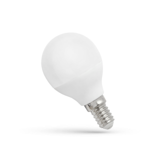 ŻARÓWKA LED KULKA 6W 3000K E14 CIEPLA BIAŁA SPECTRUMLED