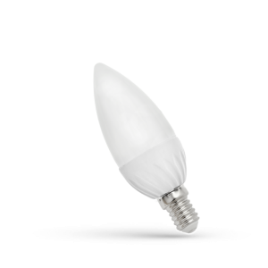 ŻARÓWKA ŚWIECZKA LED 6W E14 BARWA NEUTRALNA 4000K 540LM 230V SPECTRUMLED