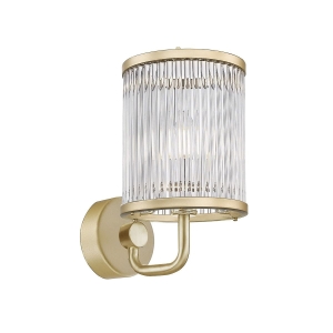 Zuma Line Sergio Kinkiet lampa ścienna kolor złoty mat metal/szkło, E14 IP20 - W0528-01F-V6AC