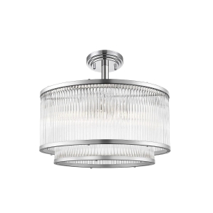 Zuma Line Sergio Lampa sufitowa kolor chrom metal/szkło, 5*E14 IP20 - C0528-05H-F4AC