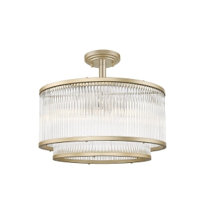 Zuma Line Sergio Lampa sufitowa kolor złoty mat metal/szkło, 5*E14 IP20 - C0528-05H-V6AC